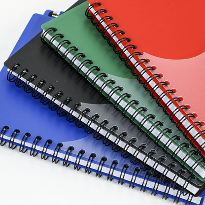 PP Journal Double Spiral Notebook W/ Stylus Pen