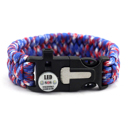 6" 1 Multiple Function Outdoor Bracelet