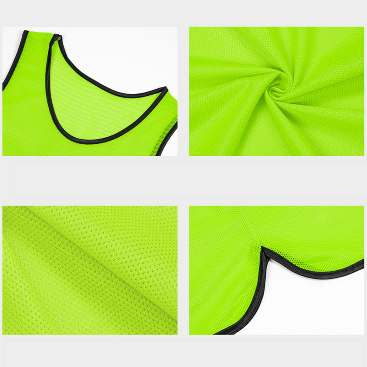 Custom Mesh Polyester Scrimmage Practice Pinnie Training Vest for Adult-Size M