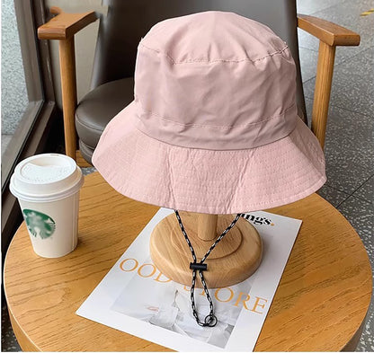 Quick Dry Packable Bucket Hat Outdoor Water-Resistant Sun Hats with Hanging Hook