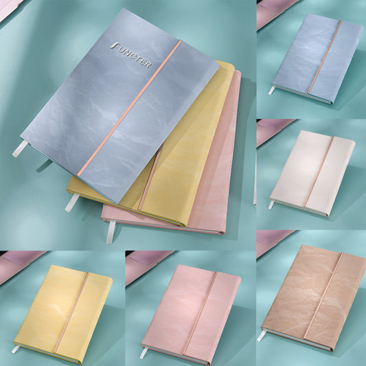 A5 Notebook W/Premium Soft PU Leather Cover