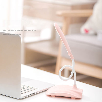 3 Level Brightness Adjustable USB LED Desk Lamp w/USB Charger