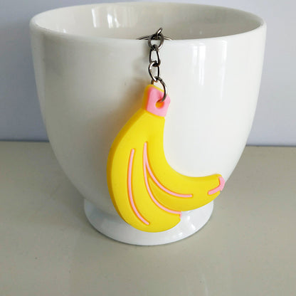 Custom 3D Raised Shaped Soft Touch PVC Keychain - Two Sides Printing