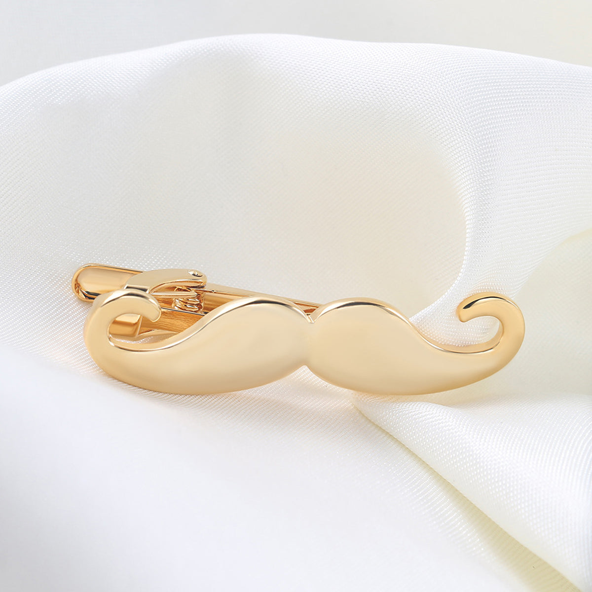 Moustache Shape Tie Clip Tie Bar for Men