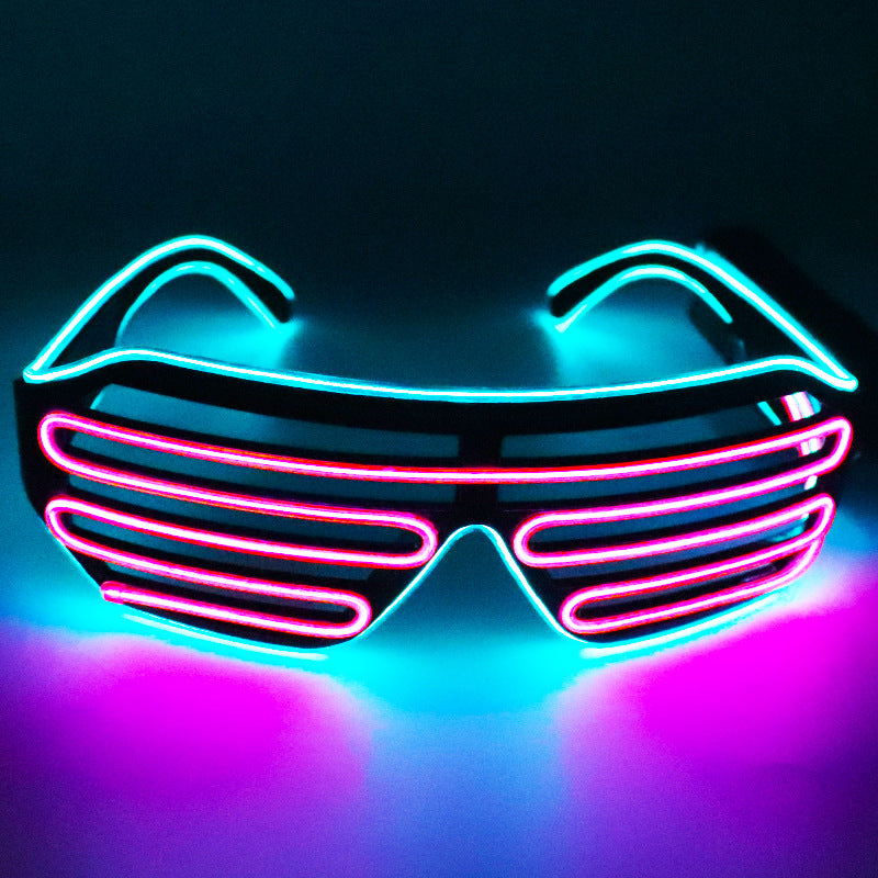 Voice-Activated LED Light Glasses For Party & Music Festival