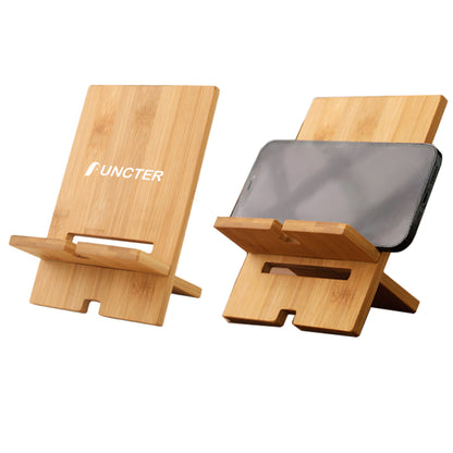 Wood Cell Phone Stand For Desk Phone Holder Tablet Display Stand (Large Size)