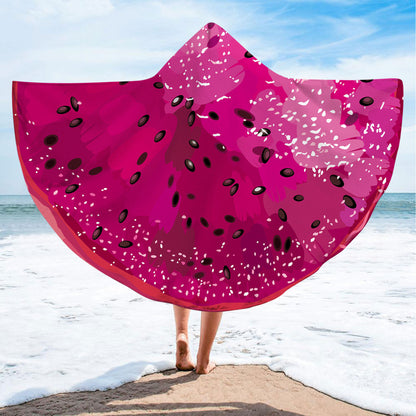 78.8 x 59" Custom Adult Hooded Oversized Beach Towel#15