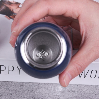 7.4oz/220ML 304 Stainless Steel Mini Insulated Water Bottle With Screw-on Lid Portable Vaccum Mug