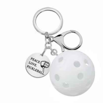 Mini Pickleball Keychain Luggage Tags