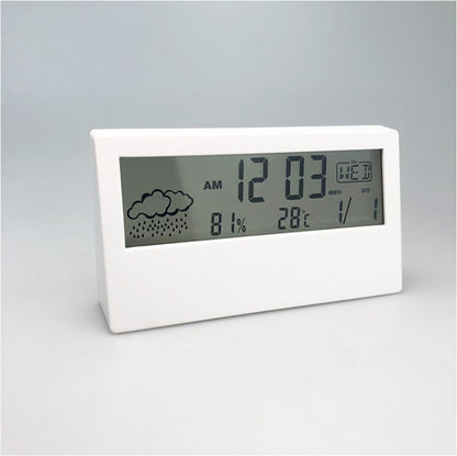 Indoor Household Thermometer Digital Hygrometer Alarm Clock Calendar