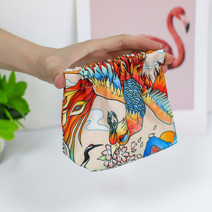 Custom Small Shrapnel Portable Pouch Makeup Bag Purse Bag For Cosmetics Jewelry Cards Coin