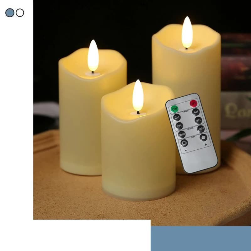 Electronic Remote Control Candle Light 4 x 9"
