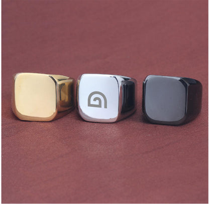 Steel Titanium Rings