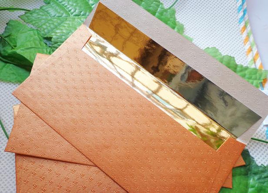 European Style Pearl Paper Invitation Letter Envelope