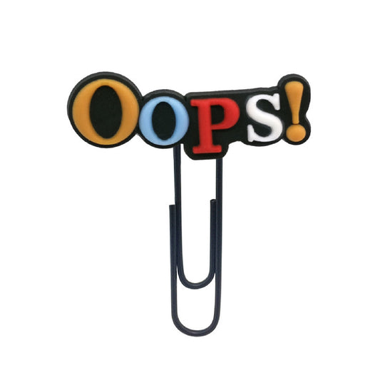 Patch Slogan Series - Oops! Paper Clip