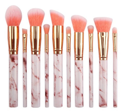 10 Marbled Makeup Brushes Beauty Tools