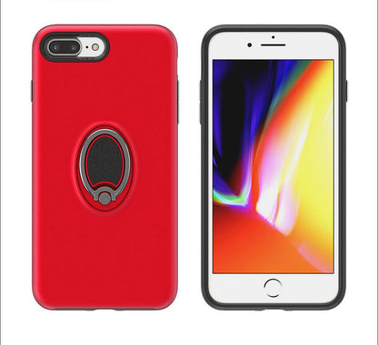 5.5" Ring Stand Shock-Absorbing Phone Case For phone 8 Plus