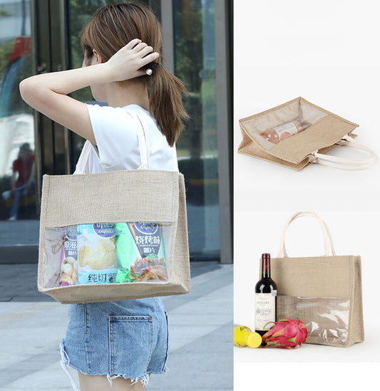 Burlap Tote Bags