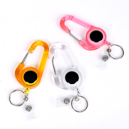 Outdoor Retractable Reel Key Holder Nurse ID Badge Holder Reel