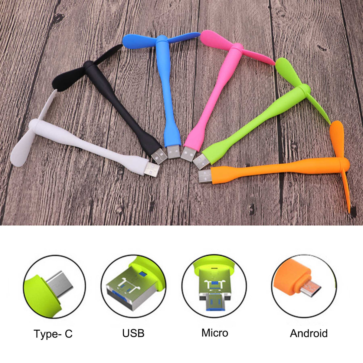 Handheld Mini Fan For Smart Phone