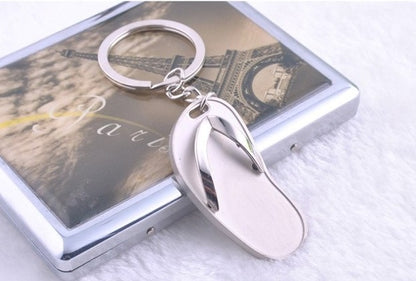 Flip Flop Shaped Key Chain