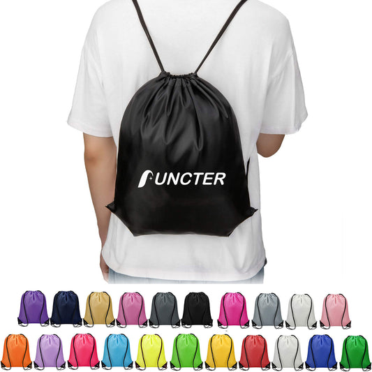 6.6 x 9.4" 210D Polyester Drawstring Bag