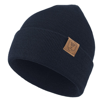 Unisex Adult Knit Cuffed Beanie Hat