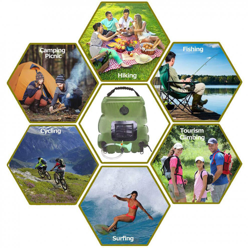 20L Solar Shower Bathing Bag