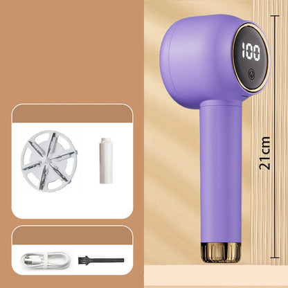 Rechargeable Fabric Shaver Handheld Lint Remover Electirc Sweater Defuzzer With Battery Display