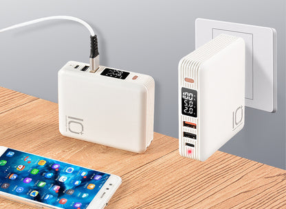 10W 10000mAh Wireless Charging Wall Charger (AC) Power Bank W/FCC Certification