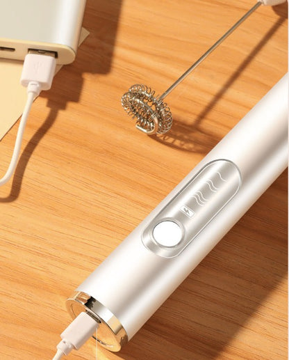 Handheld Milk And Coffee Frother Drink Mixer Electric Whisk Foam Maker Eggbeater