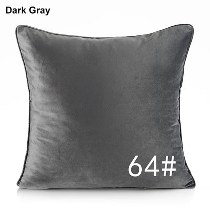 Full Printed 17.7 x 17.7" Premium Square Dutch Velvet Throw Pillowcase With Hidden Zipper