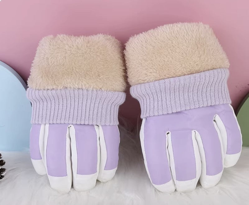 Ski Gloves Warm Waterproof Touchscreen Gloves