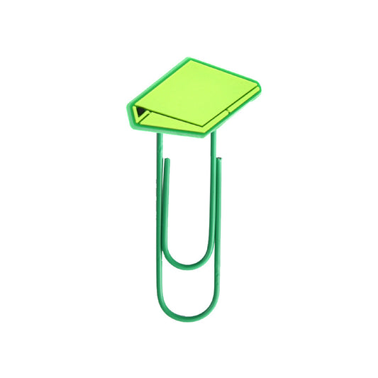 Patch Stationery Series - Document Folder Shape PVC Custom Top Paper Clip Coated Clip Paper Clasp