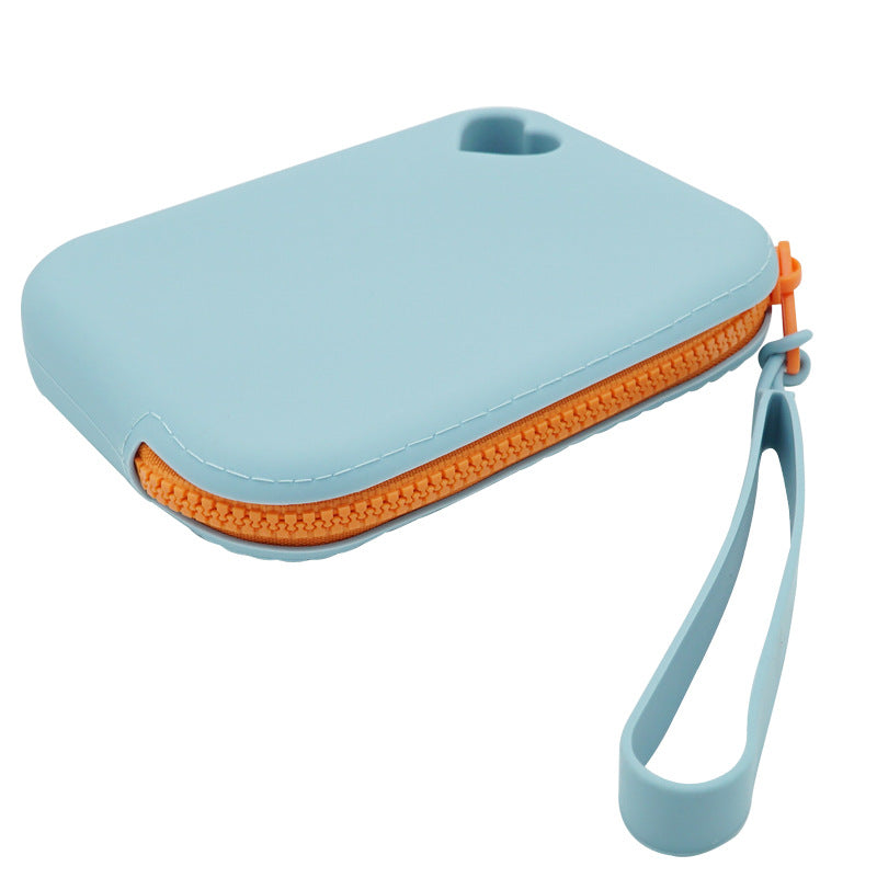 Multi Purpose Portable Silicone Zipper Organizer Case