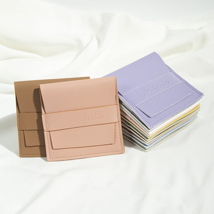 3.5" PU Leatherette Jewelry Pouch Mini Envelope Bag Packaging Pouch Jewelry Gift Bag