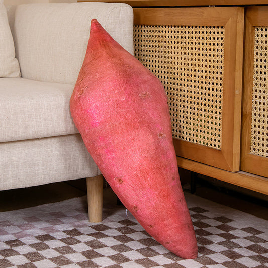 15'' to 20" Personalized Unique Stuffed Pillow Toy Custom Vegetable Sweet Potato Shaped Pillow