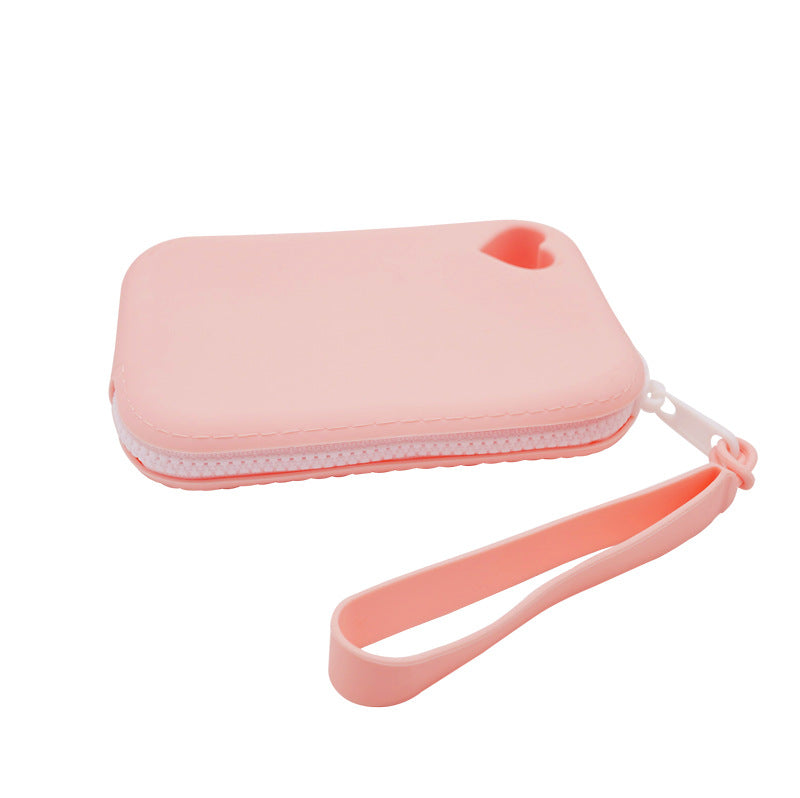 Multi Purpose Portable Silicone Zipper Organizer Case