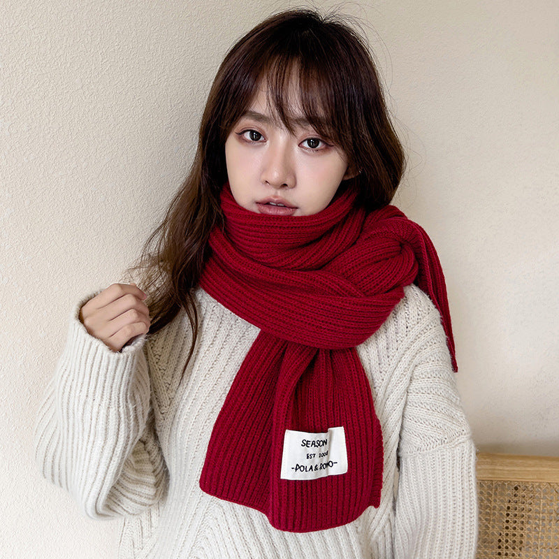 67" Winter Thicker Cable Knitted Scarf Wrap Chunky Long Warm Scarf