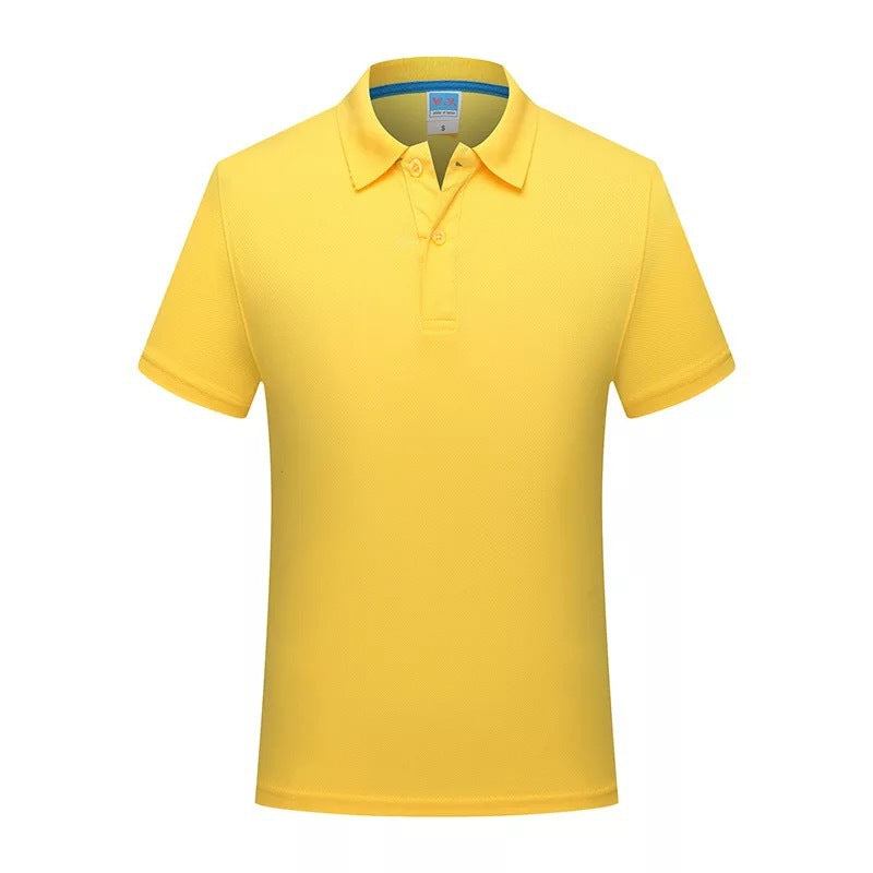 Men's 6 oz. Regular-fit Short-Sleeve Polyester Lapel Polo Shirt