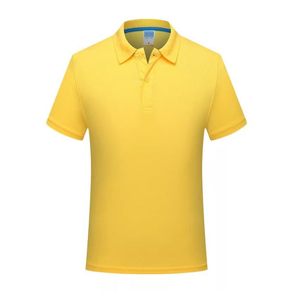 Men's 6 oz. Regular-fit Short-Sleeve Polyester Lapel Polo Shirt