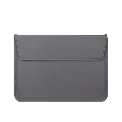 15" PU Leather Laptop Bag Foldable Stand With Magnetic Closure