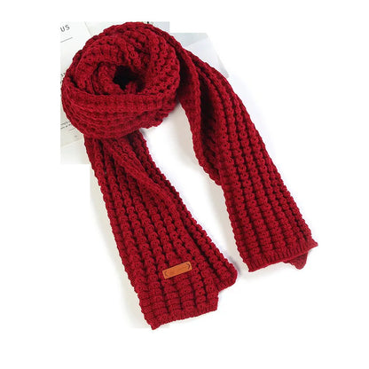 71" Winter Thicker Cable Knit Wrap Chunky Long Warm Scarf for Women and Men
