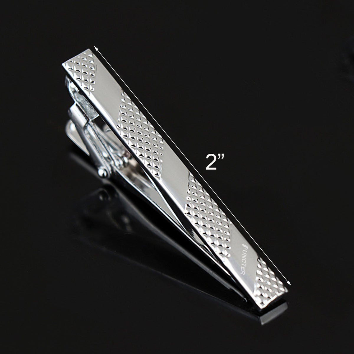 2" L Necktie Clip Tie Bar for Men's Skiny Necktie-#22