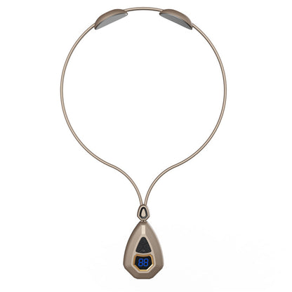 Lanyard Controlled Electric Pulse Neck Massager