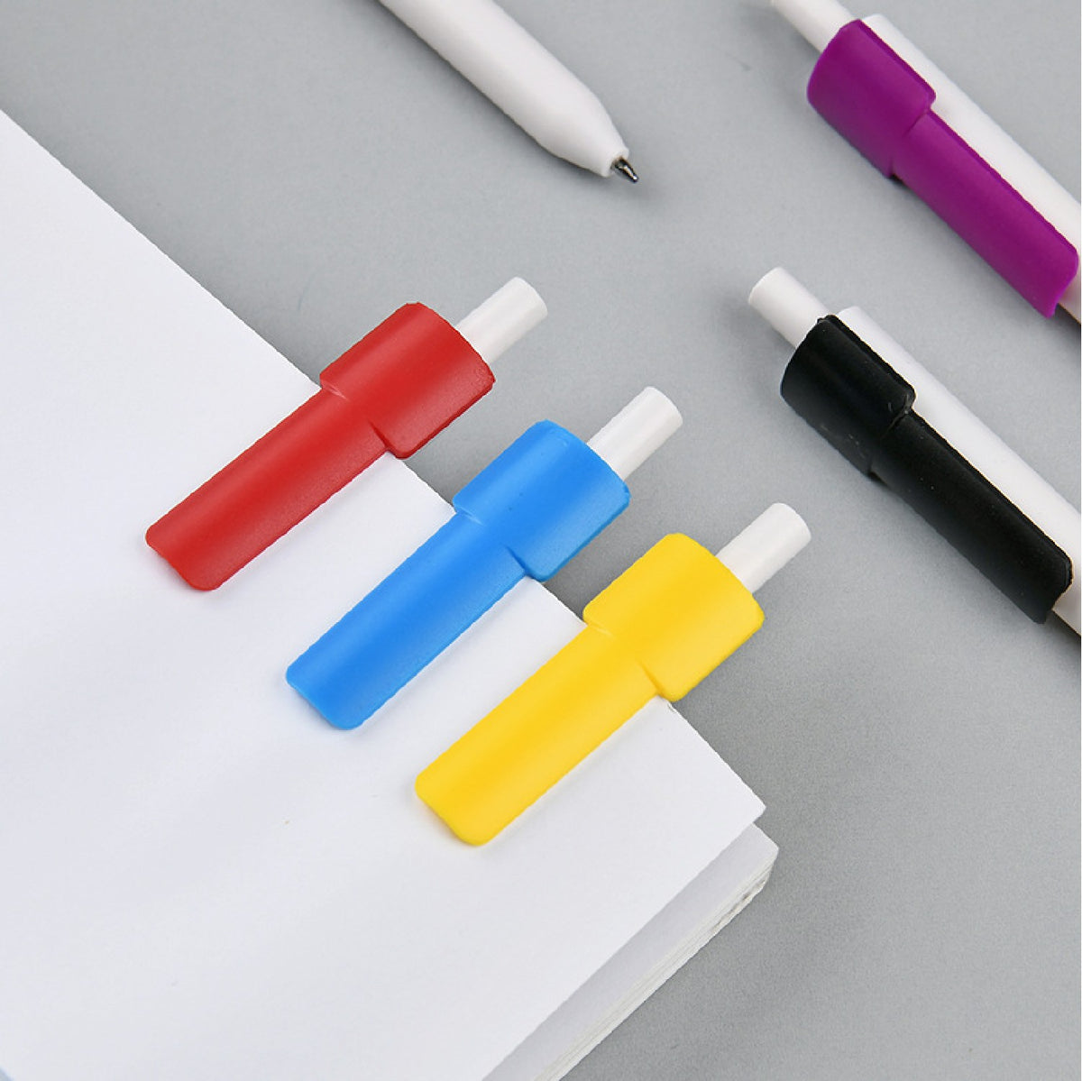 QR Code Pen Advertising Black Ink Pen Colorful Pen Clip