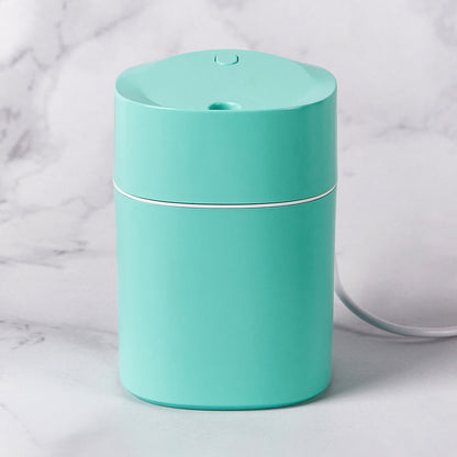 220ml Mini Portable USB Humidifier Cool Mist Humidifier W/LED Light For Bedroom