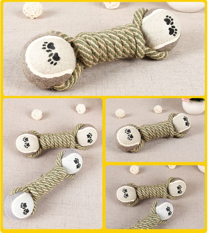 Cotton String Dog Training Toys