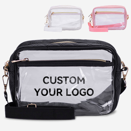 Transparent PVC Single Shoulder Crossbody Bag
