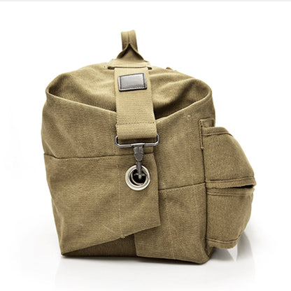 20L Classic Canvas School Travel Backpack Tablet Rucksack